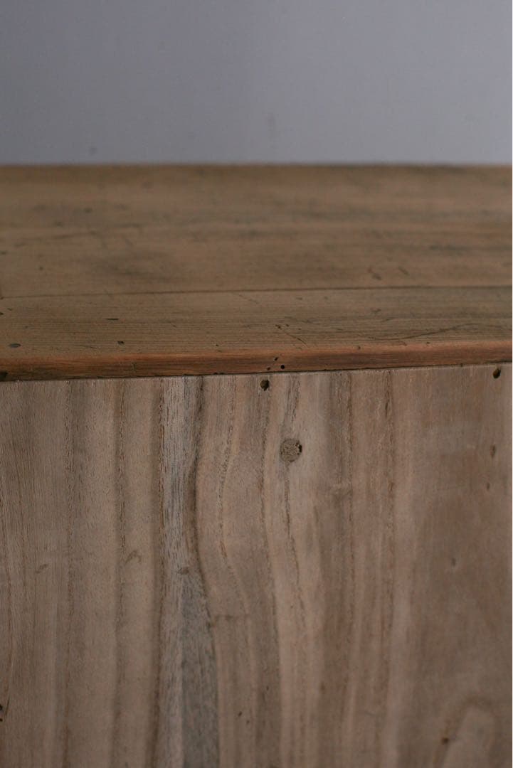 小引き出し 展示台 本棚 収納棚 無垢材 杉材 ケヤキ材 古家具 古道具