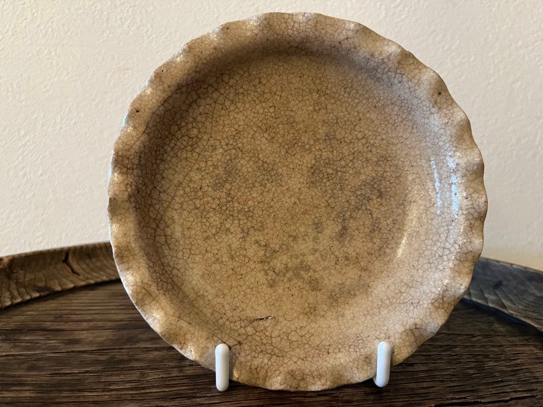 御深井焼 輪花皿【13cm】 御深井焼 輪花皿【13cm】 www.cosaga.com