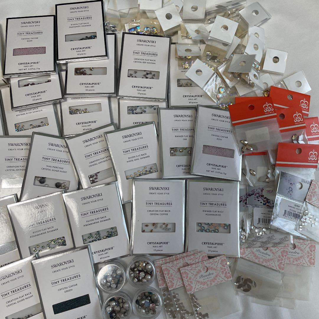 再値下げ‼️大量！スワロフスキーおまとめSET ネイルアート　デコ