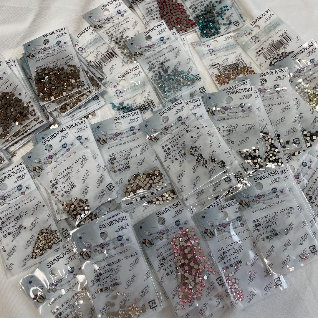 再値下げ‼️大量！スワロフスキーおまとめSET ネイルアート　デコ