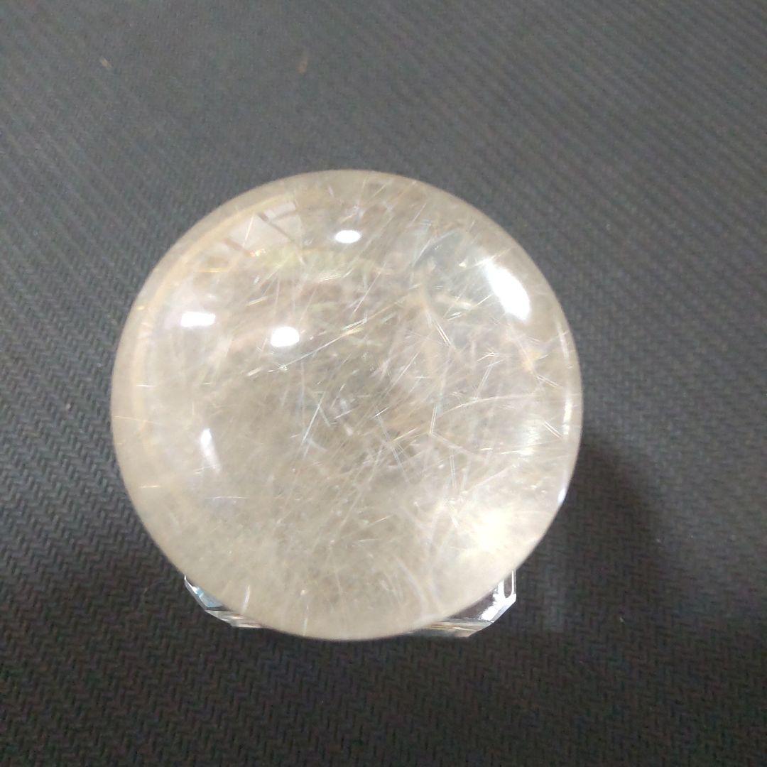 ルチルクォーツ スフィア 細針
