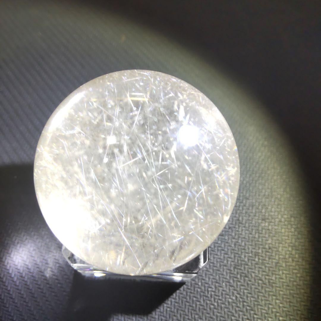 ルチルクォーツ スフィア 細針