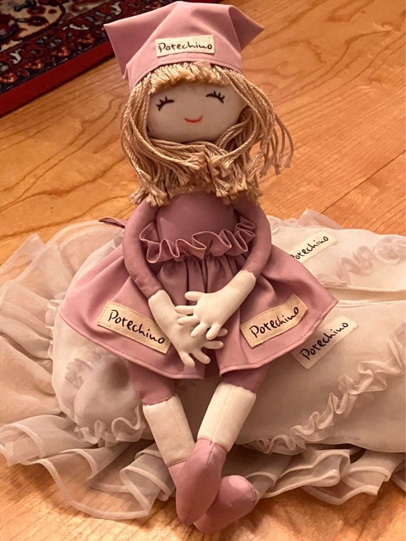 専用出品　未使用　タグ付　さえら　ポテチーノ　ティッシュケース　人形