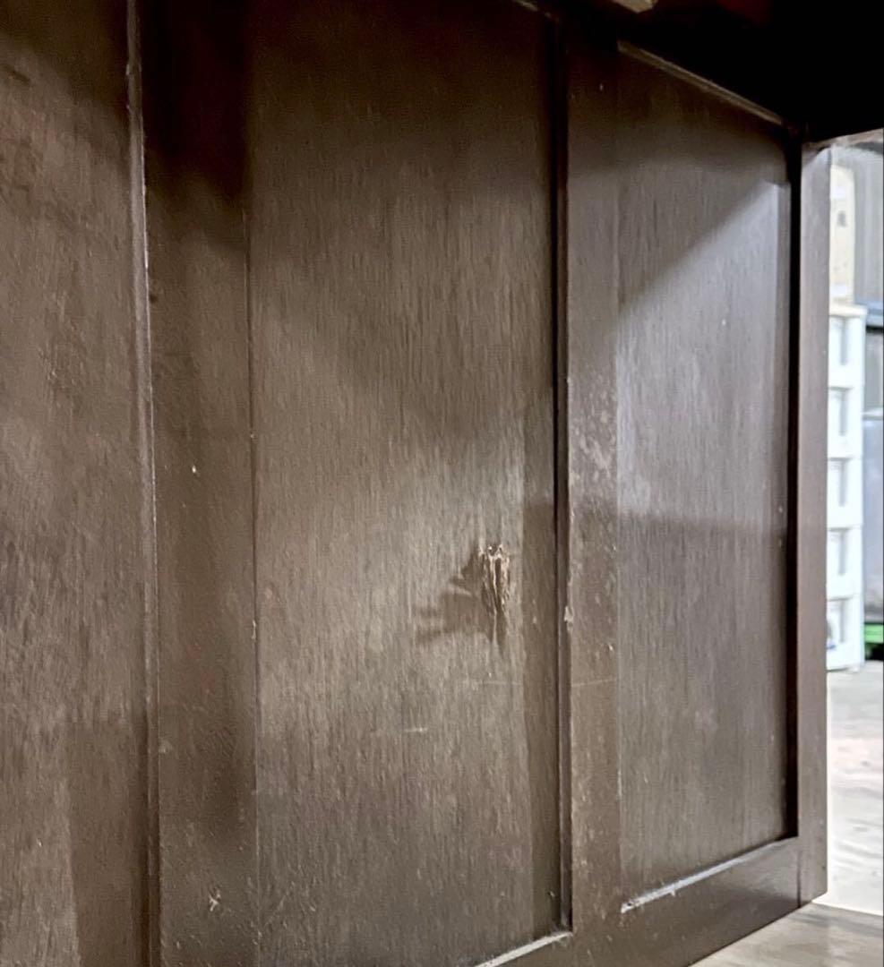 SNT1058 レトロ アンティーク 両袖デスク 机 テーブル 木製 作業台