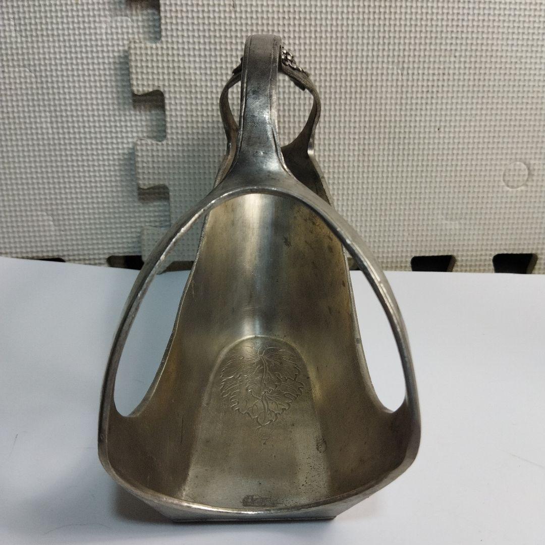 錫製 ピューター ワインバスケット ZINN ETAIN エタン