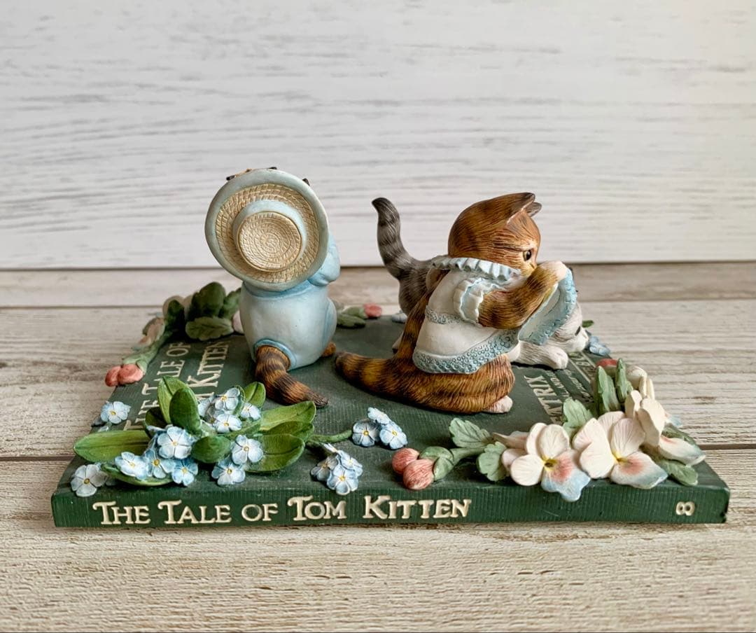 こねこのトムのおはなし タブロー フィギュリン 置物 ビアトリクスポター