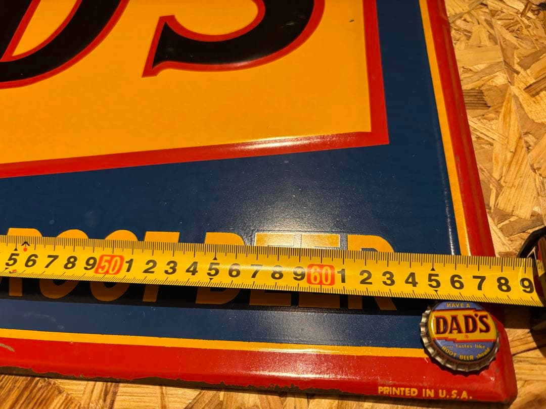 50s -60s製 DAD'S Root Beer メタルサイン