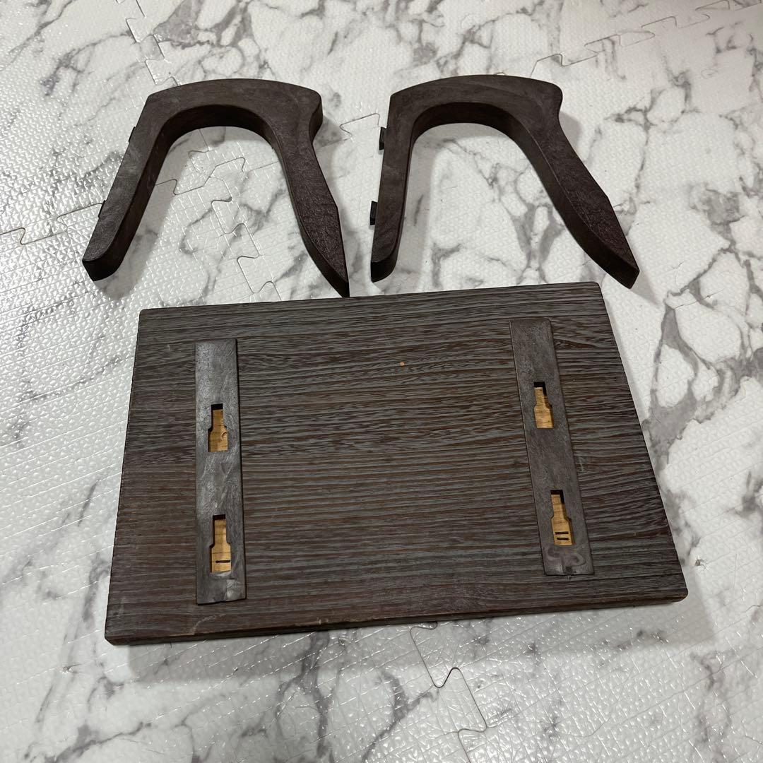 邦楽用 組み立て式座奏用見台 琴 箏 三味線 尺八 笛 楽譜 楽譜置き