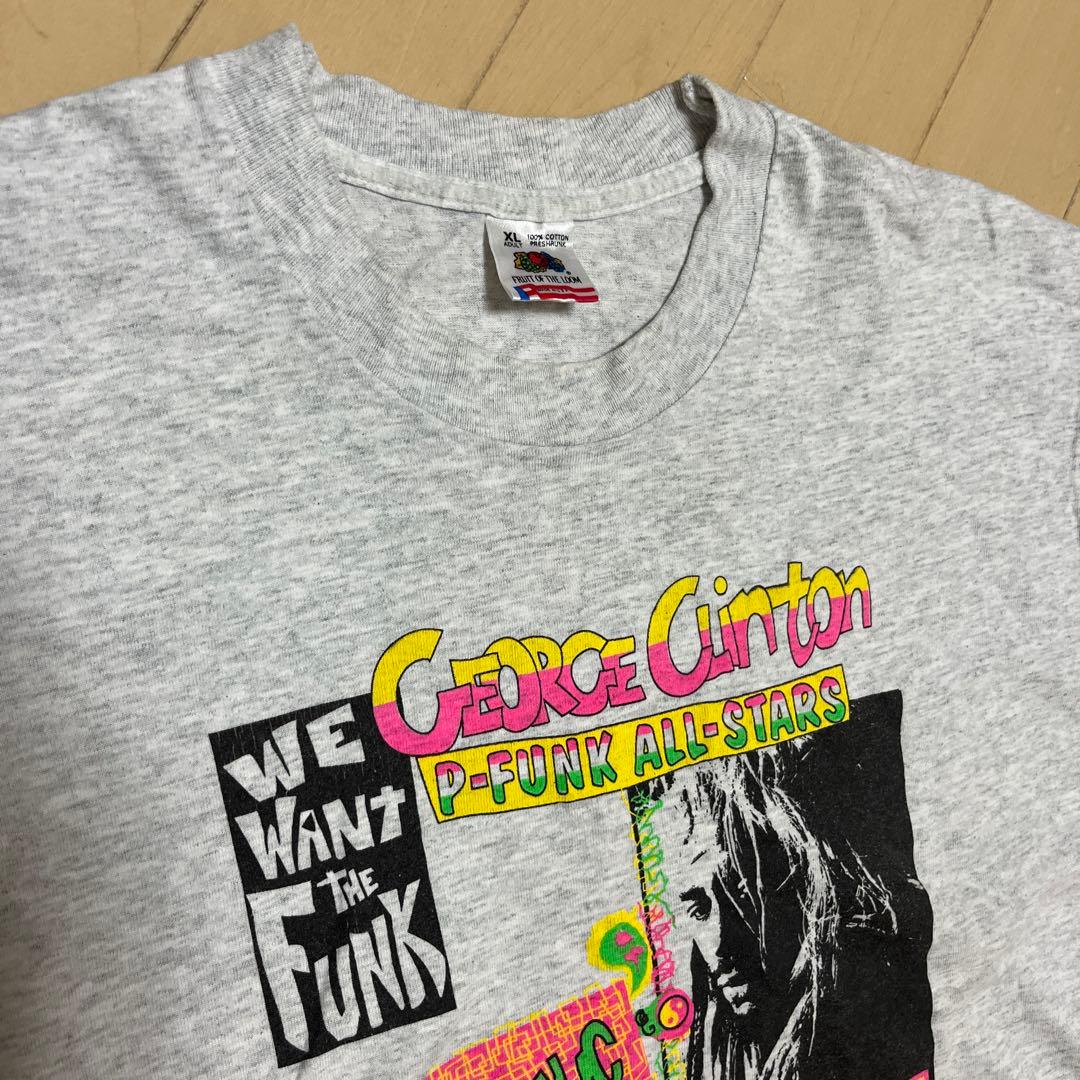 レア 90s ジョージ・クリントン ファンカデリック Tシャツ P-FUNK