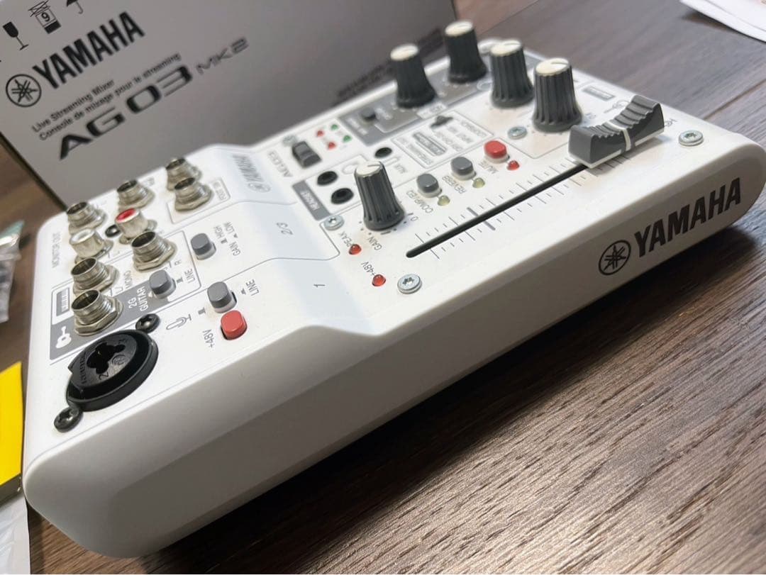 【即配信セット】YAMAHA AG03 mk2 & AT2035（ケーブル付）