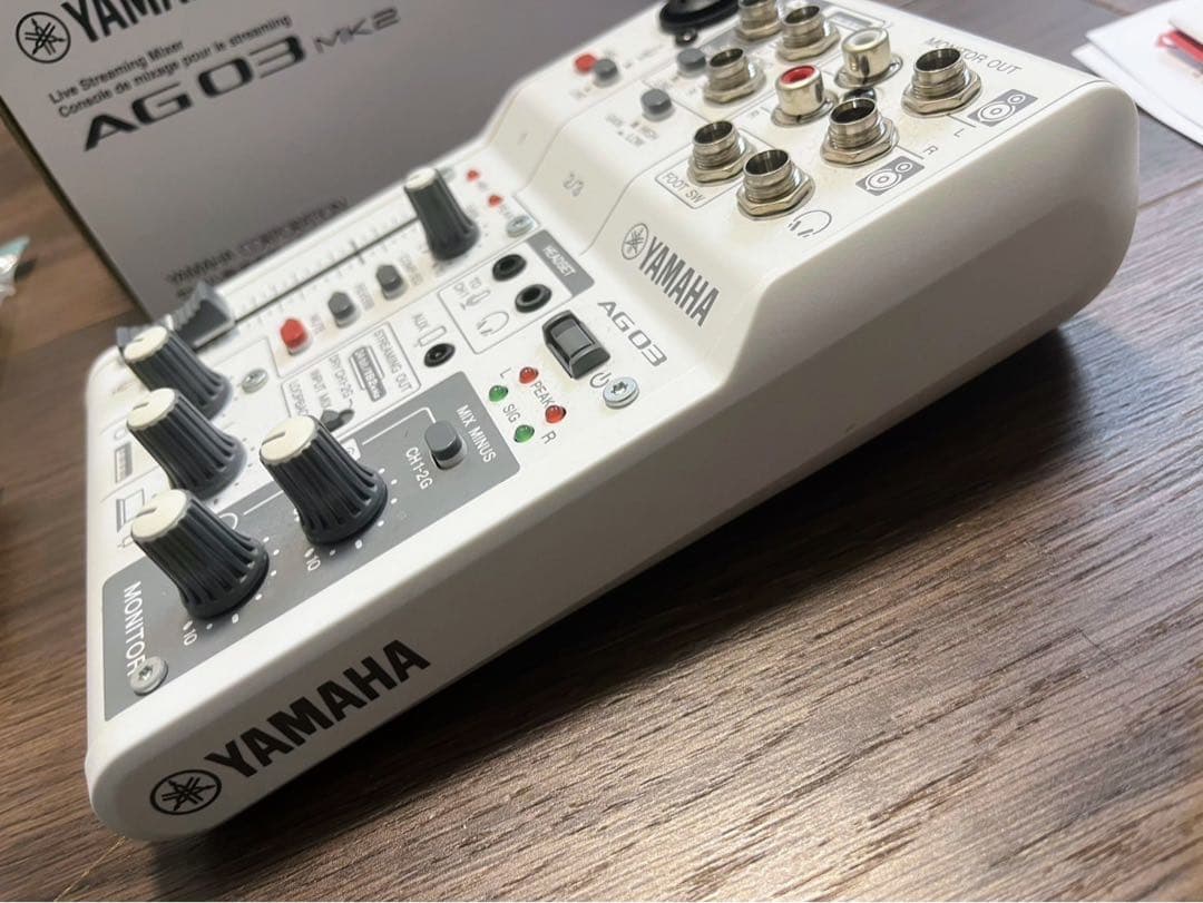 【即配信セット】YAMAHA AG03 mk2 & AT2035（ケーブル付）