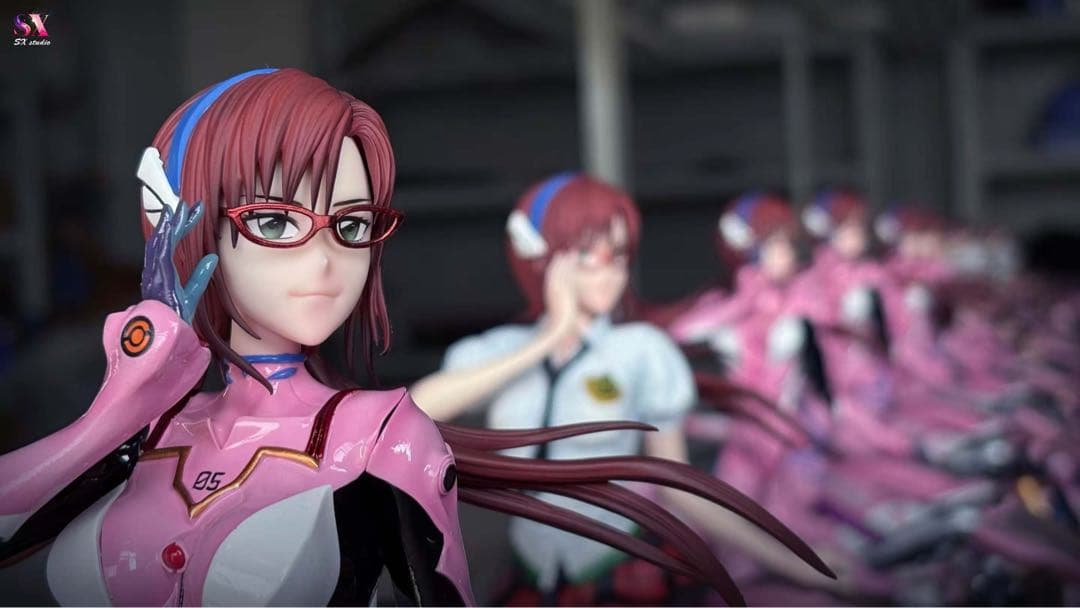 真希波・マリ・イラストリアス　フィギュア　エヴァンゲリオン　ガレージキット