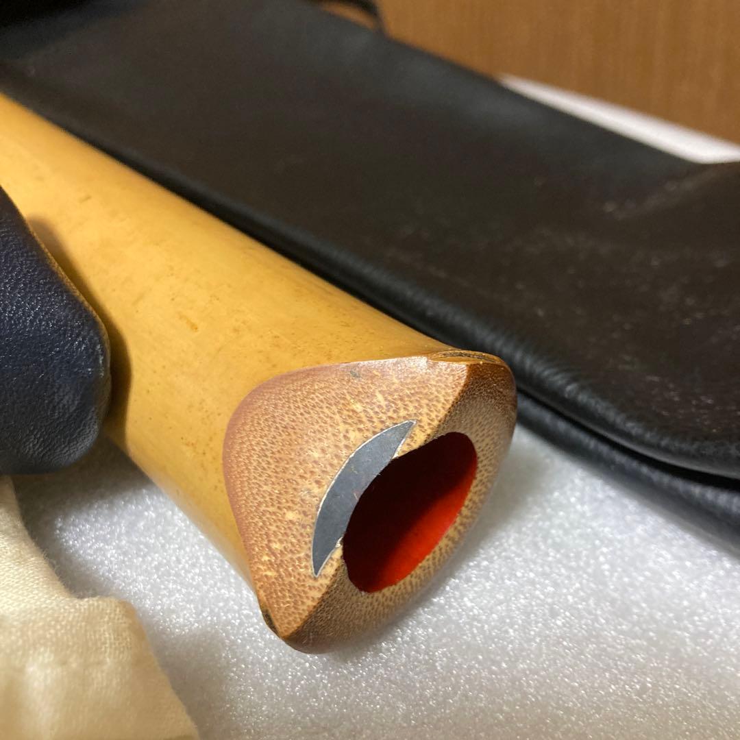 【匿名配送】尺八 八寸管 和楽器 邦楽 管楽器 縦笛
