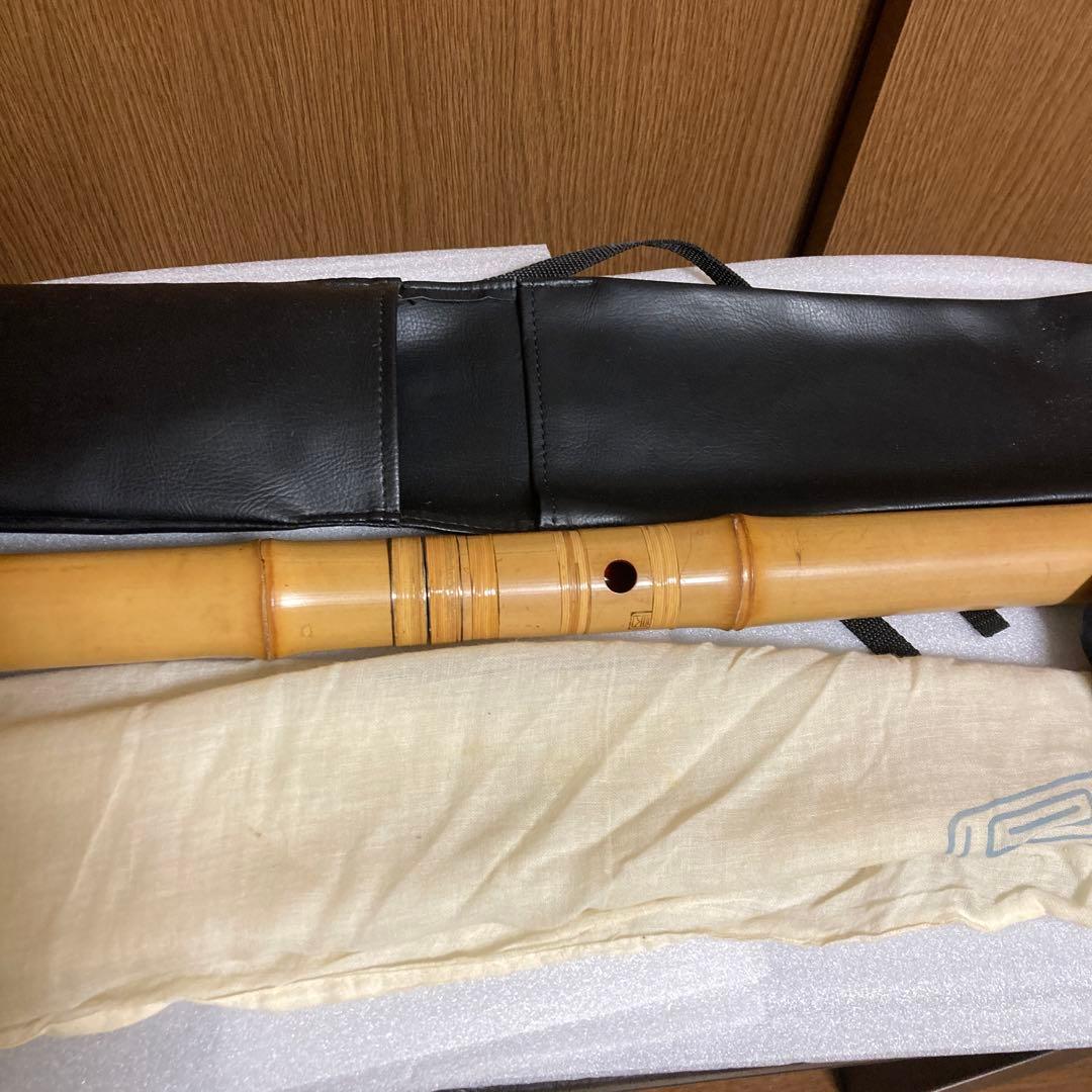 【匿名配送】尺八 八寸管 和楽器 邦楽 管楽器 縦笛