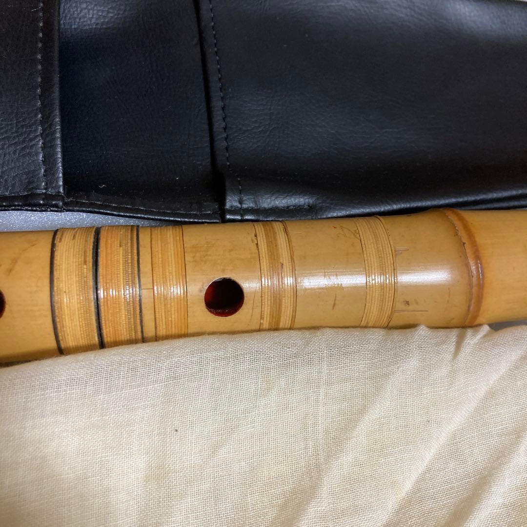 【匿名配送】尺八 八寸管 和楽器 邦楽 管楽器 縦笛