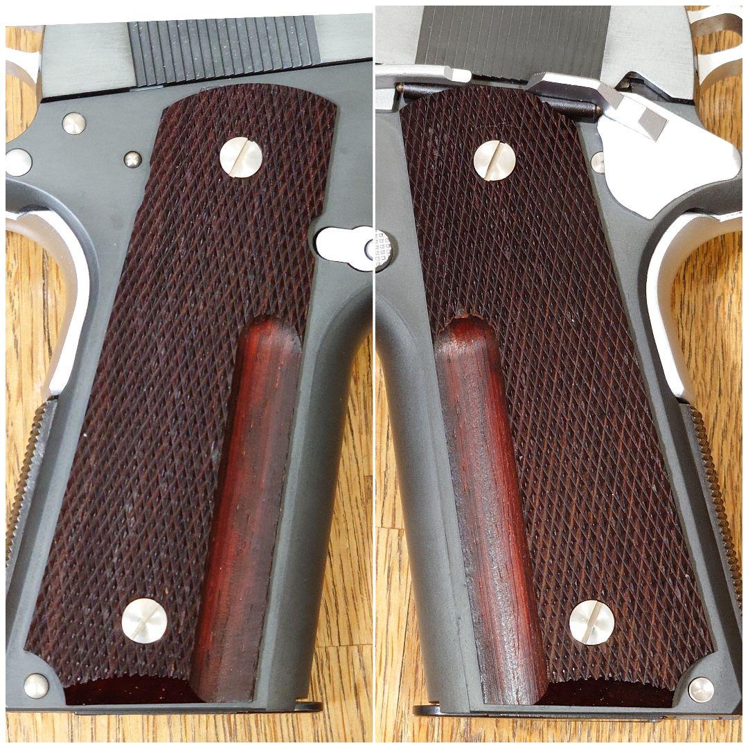 WA スネークマッチ 1911（特注木製グリップ＆ダミーサプレッサー付き