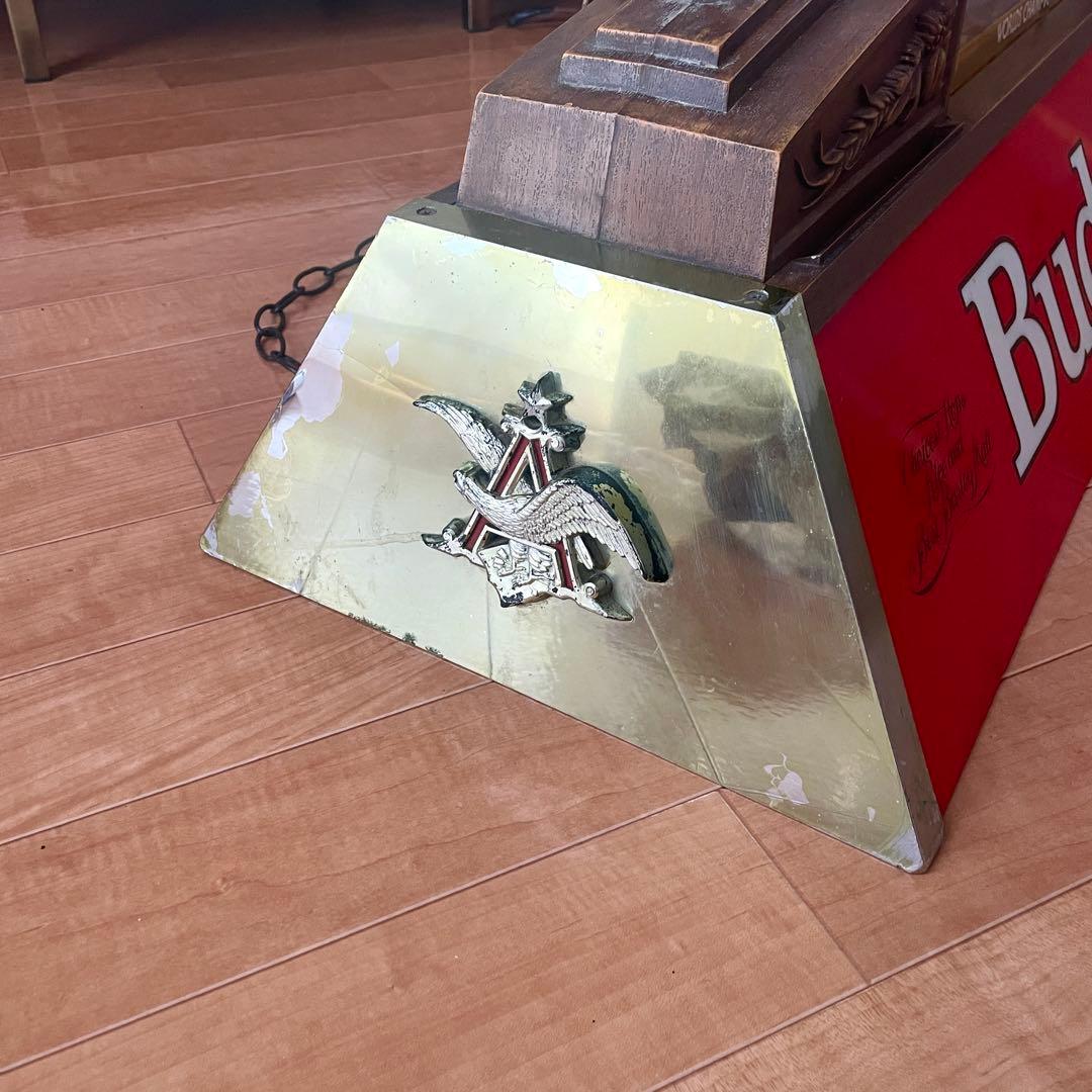 90s 80s バドワイザー Budweiser プールバーライト ランプ 照明