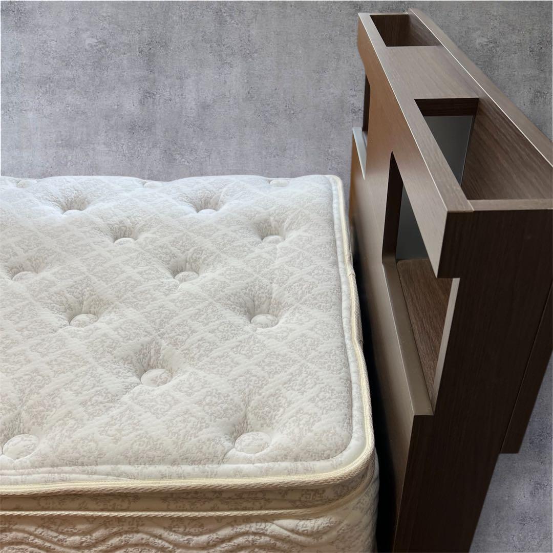 超美品simmonsシモンズ Beautyrestシングル マットレスフレーム付