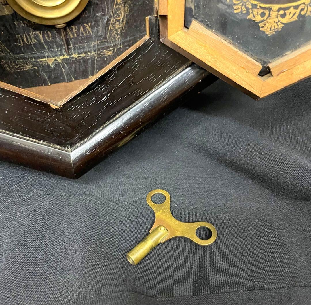 稼働アンティーク　精工舎　柱時計　昭和レトロ