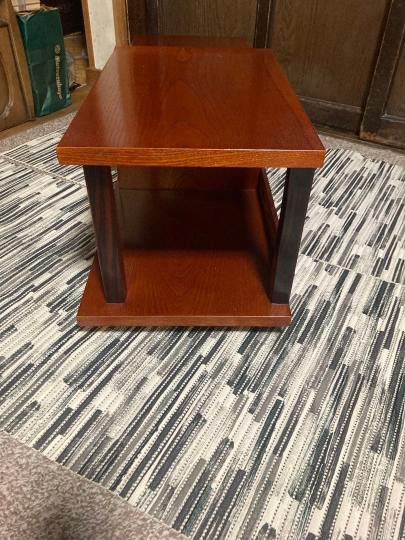 和風　木製棚　飾り棚　床の間　和室などに