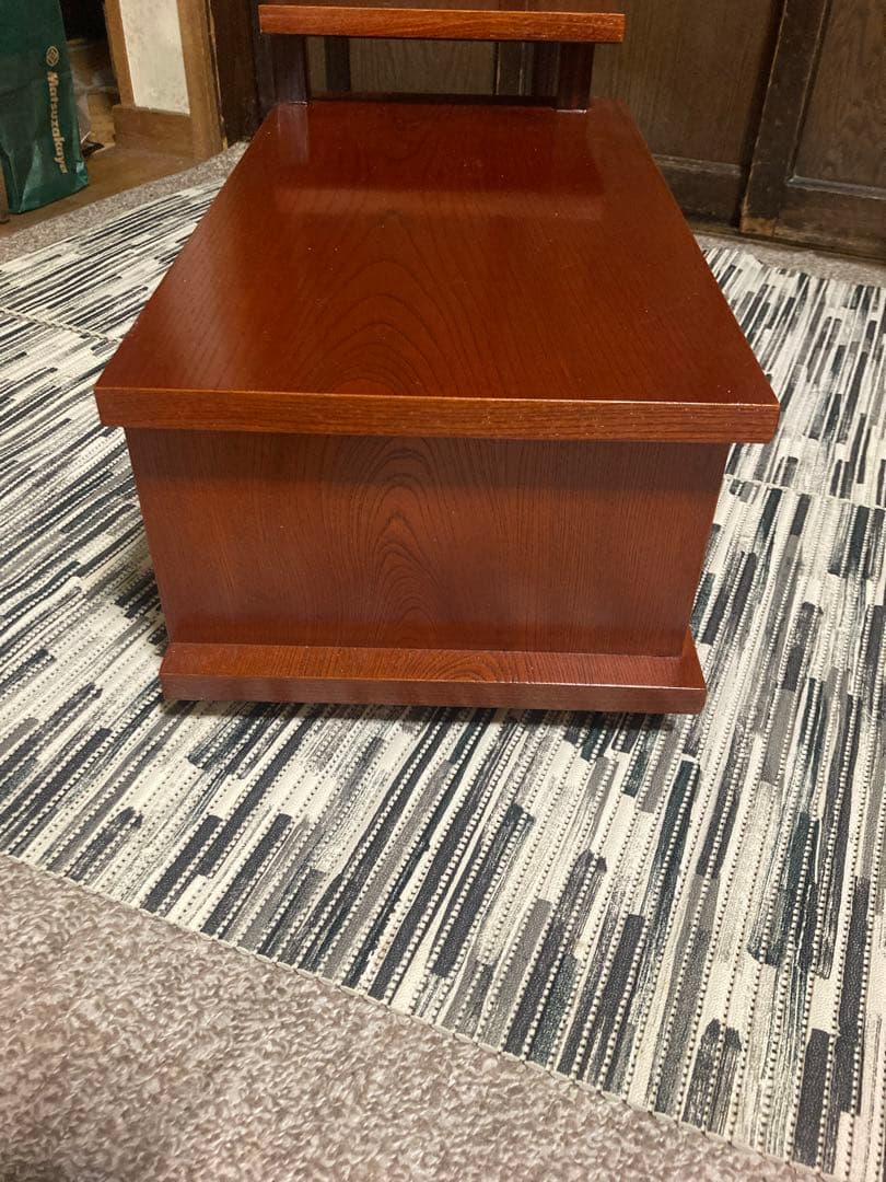 和風　木製棚　飾り棚　床の間　和室などに