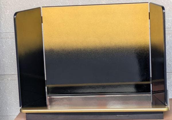 Y 未使用 五月人形 端午の節句 兜 飾り台 20号 屏風 13号セット S