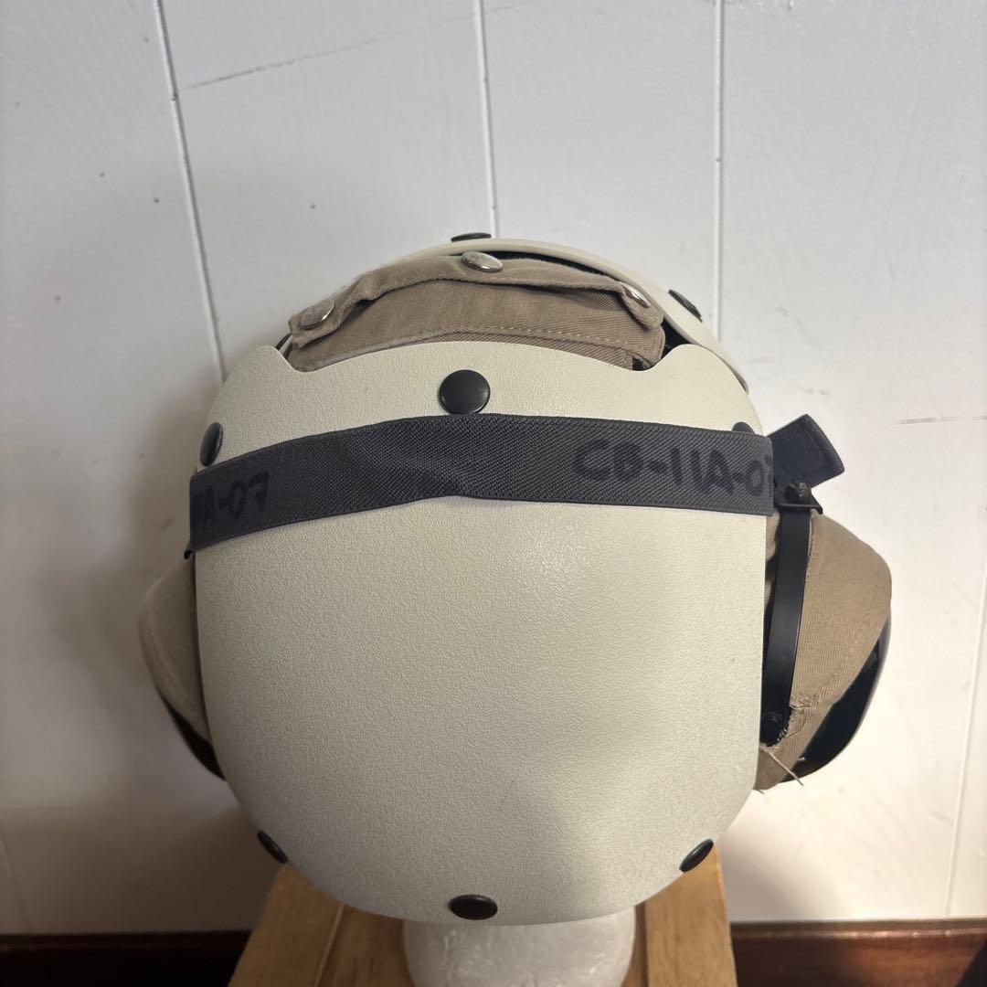米軍実物　FLIGHT DECK CREWMAN'S HELMET ゴーグル付き