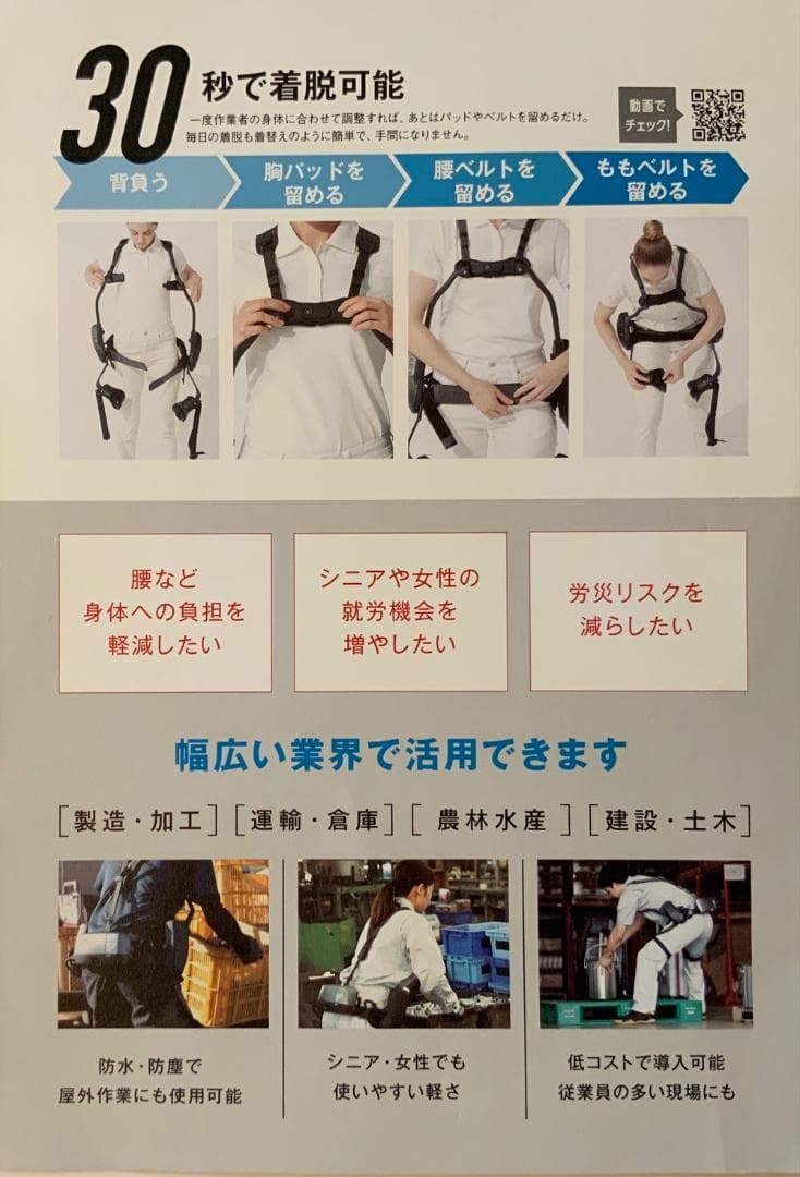 電動アシストスーツ高性能・超軽量SUPPORT JACKET Ep+ROBO | 激安通販