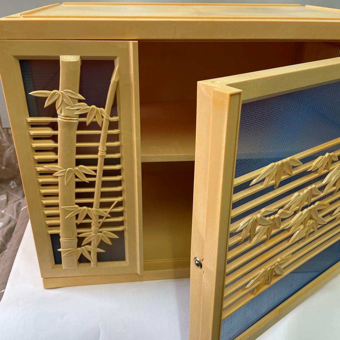 食器棚、昭和レトロ当時物、未使用、レア、