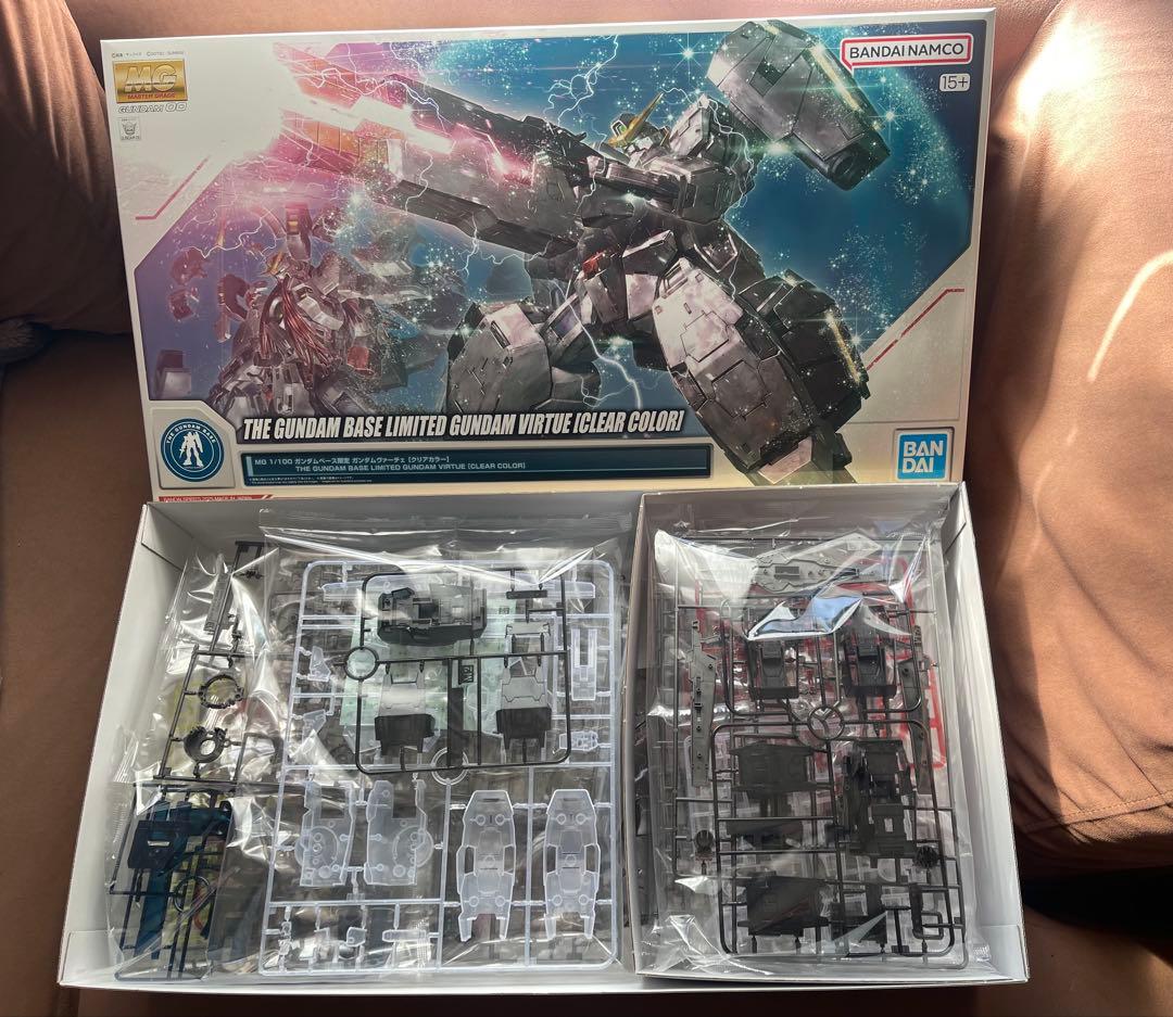 MG 1/100 ガンダムベース限定 ガンダムヴァーチェ [クリアカラー]