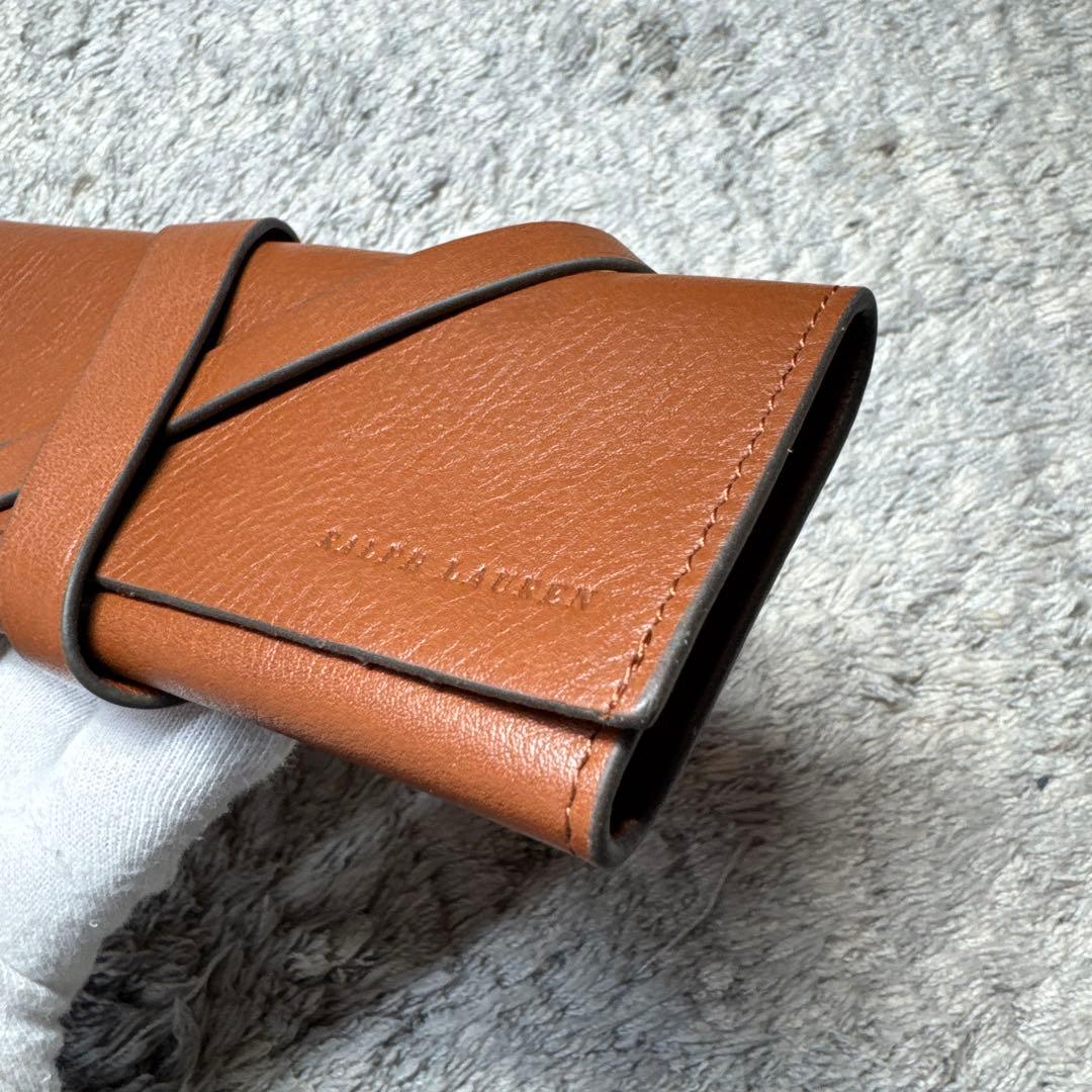 未使用】RALPH LAUREN ラルフローレン ペンケース 筆箱 レザー - メルカリ