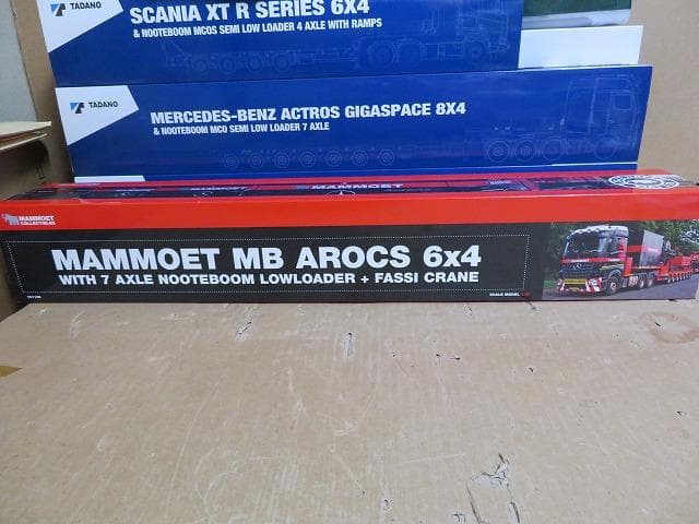 ミニカー IMC 1/50 Mammoet MB Arocs 6x4 7ac crane