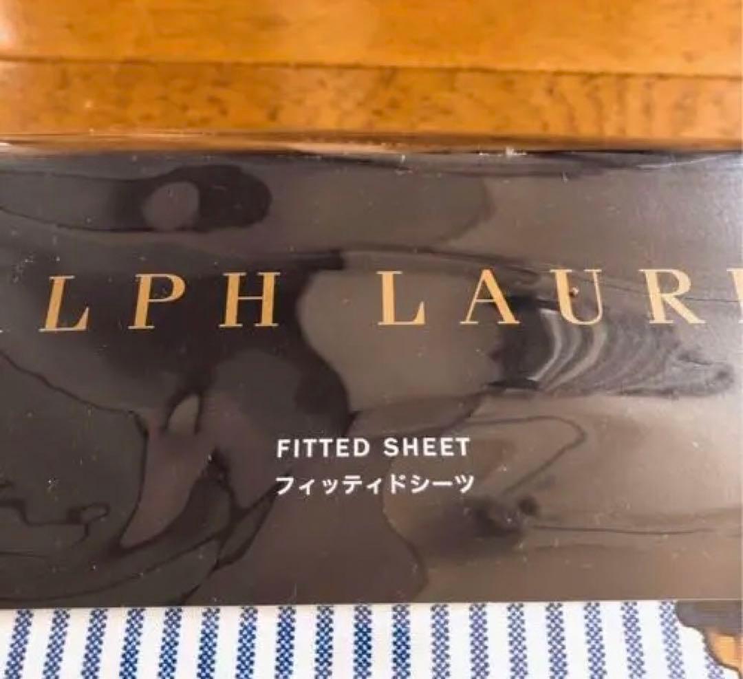 ラルフローレン フィッティドシーツ シングル ポロベア 廃盤デザイン