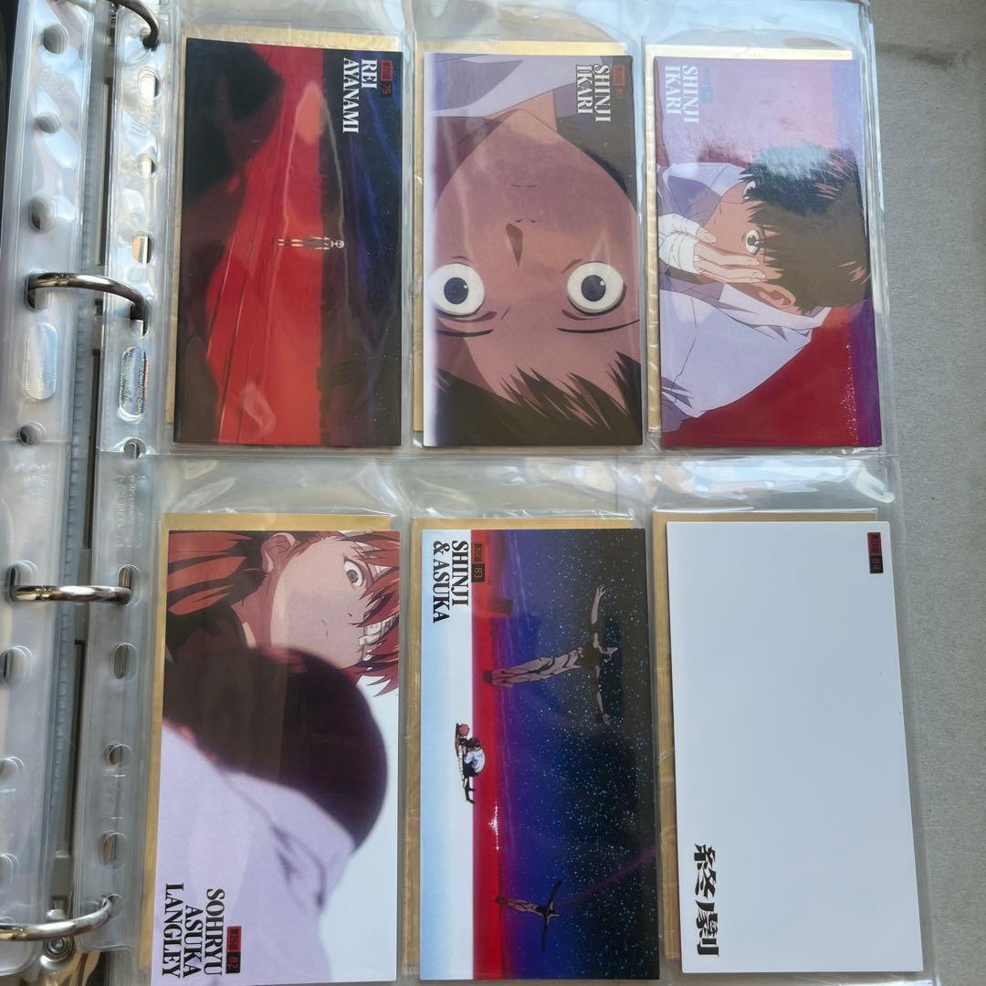 1997年 エヴァンゲリオン カードダスマスターズワイド コンプ 264枚