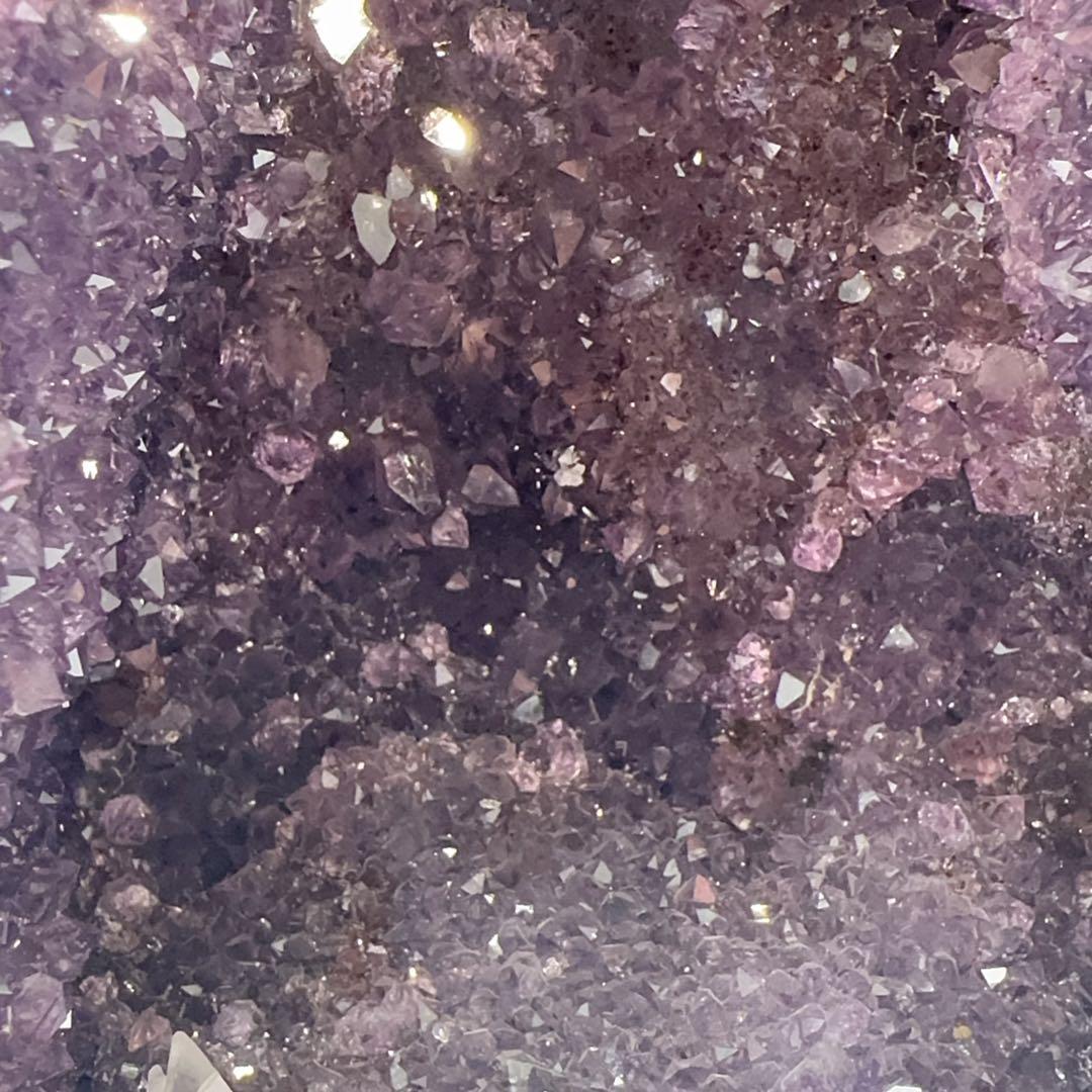 天然石ブラジル産 天然アメジストジオード｜紫水晶晶洞｜開運・浄化・高品質ドーム