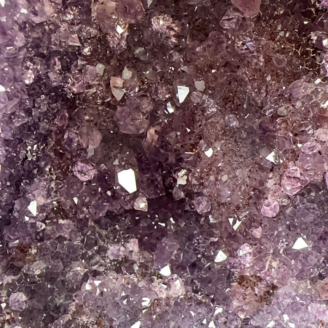 天然石ブラジル産 天然アメジストジオード｜紫水晶晶洞｜開運・浄化・高品質ドーム