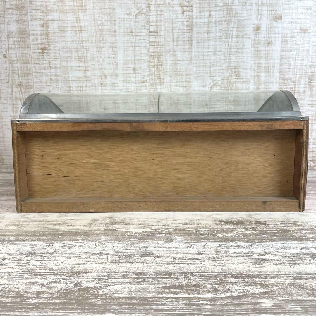 昭和レトロ　駄菓子屋ガラスケース　ショーケース　陳列棚　ビンテージ　古家具