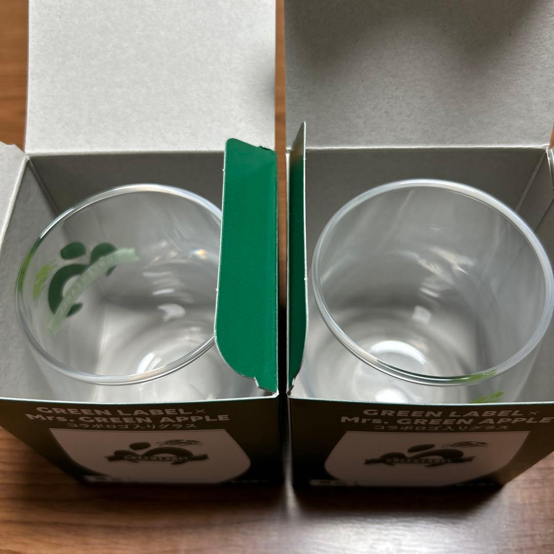 Mrs. GREEN APPLE コラボグラス 2個セット - メルカリ