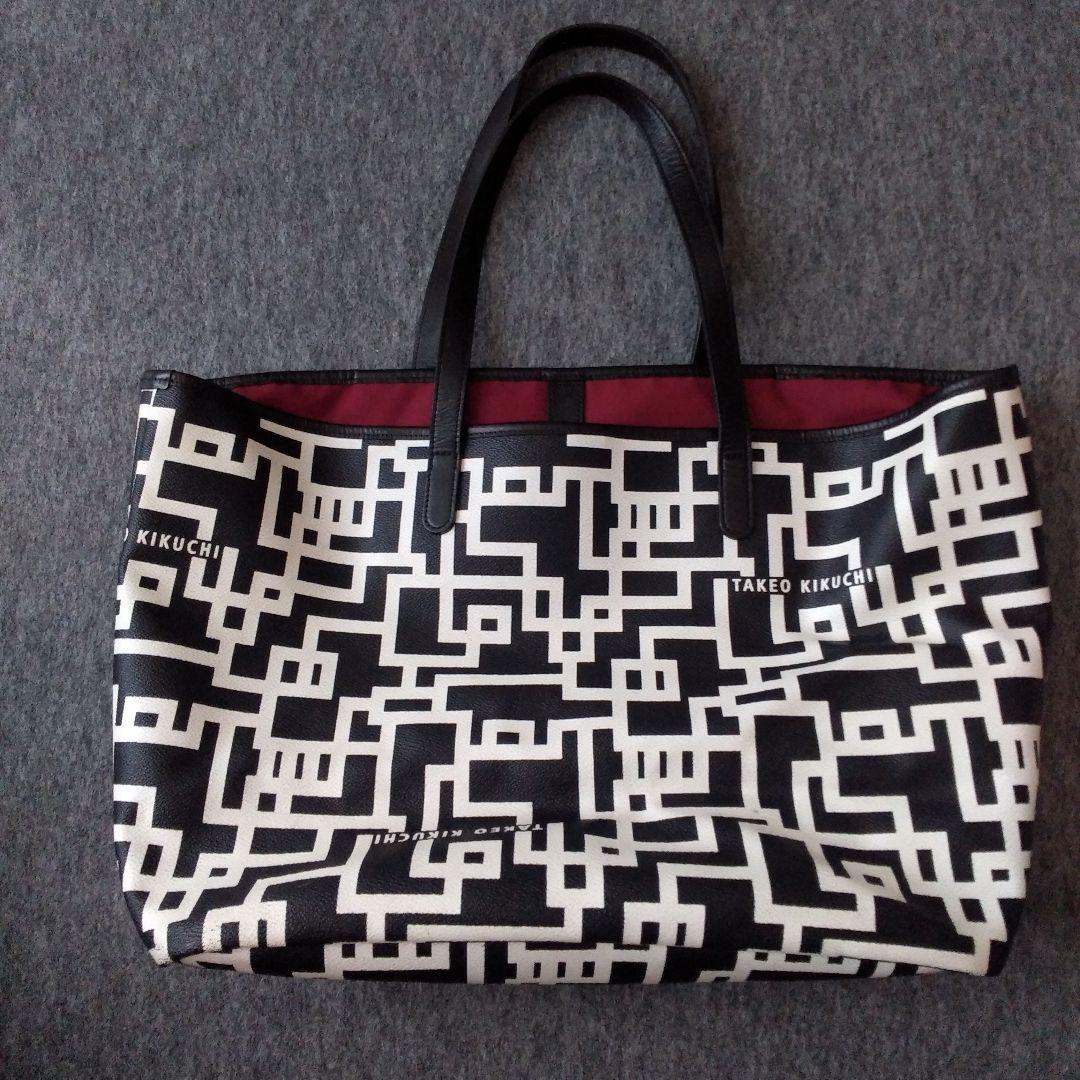 布袋寅泰×タケオキクチ コラボ トートバッグ G柄 TAKEO KIKUCHI - メルカリ