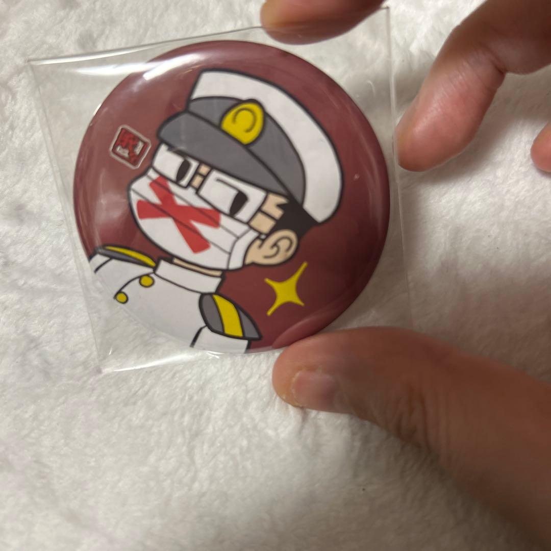 〇〇の主役は我々だ! 我々だ 祭り缶 ひとらんらん グッズ 缶バッジ