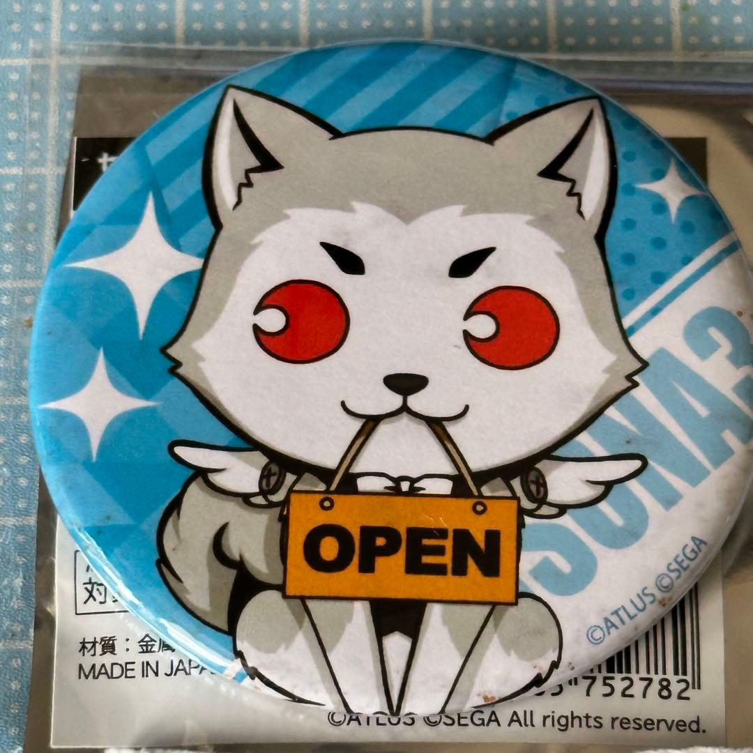 ペルソナ3 PERSONA P3 缶バッジ コロマル 25th コラボカフェ - メルカリ