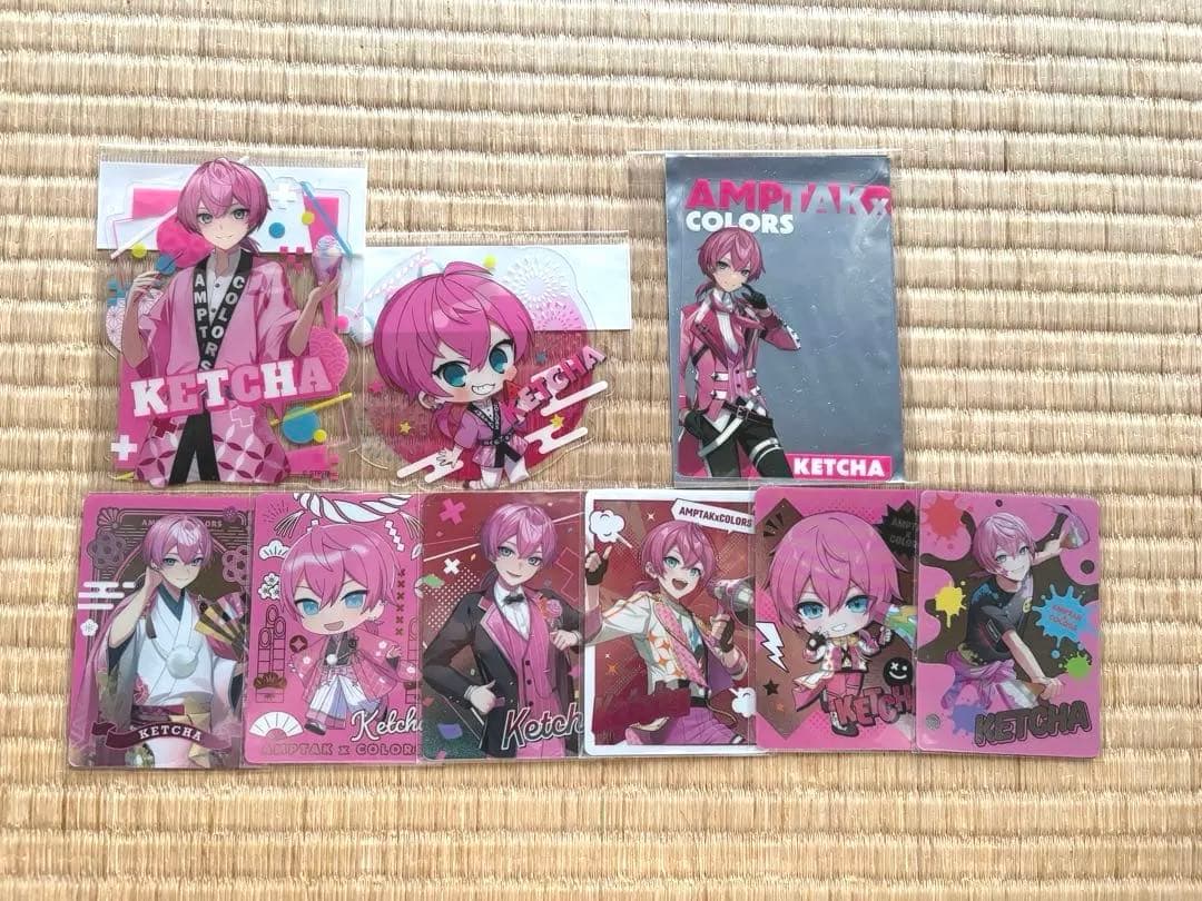 AMPTAK×COLORS けちゃ カード セット - メルカリ