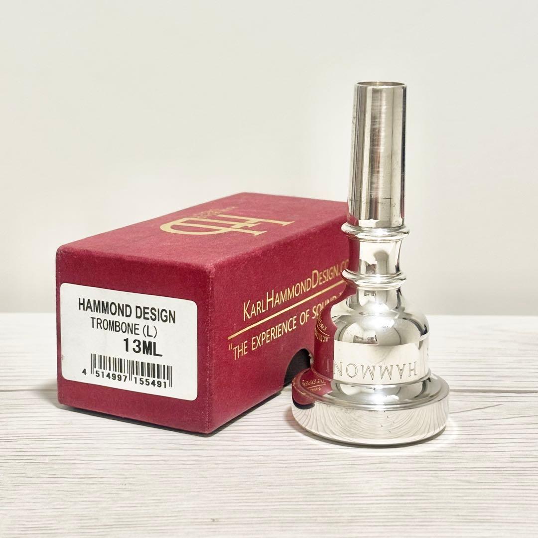 Hammond Design トロンボーンマウスピース 13ML Amazon | HAMMOND DESIGN ハモンドデザイン トロンボーン用マウス