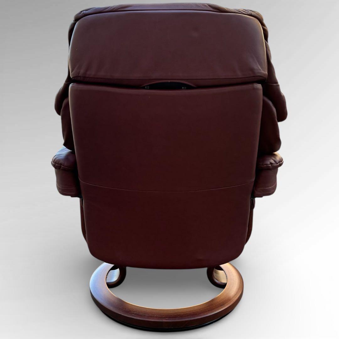 美品　EKORNES エコーネス ストレスレスチェア　皮革　北欧　ノルウェー