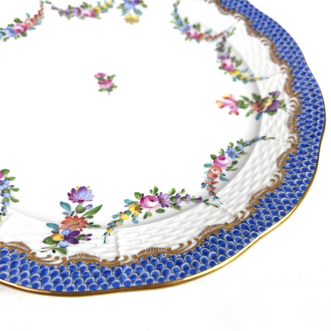 ヘレンド HEREND リヒテンシュタインブーケ プレート　約25cm