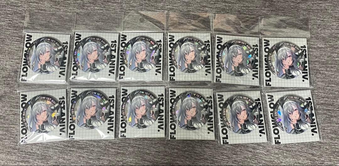 響咲リオナ FLOW GLOW 1周年記念缶バッジ 12個セット - メルカリ