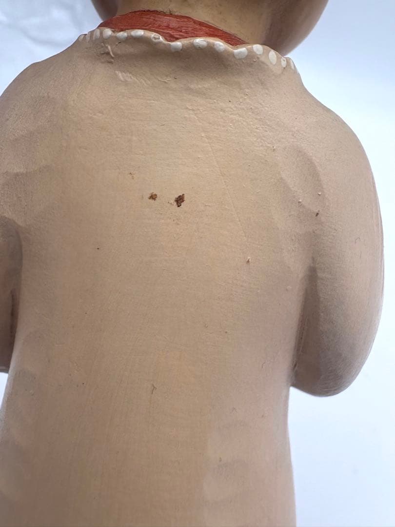 ANRIアンリ　トランペットを吹く　ホセ・フェランディス約25cm木彫り人形