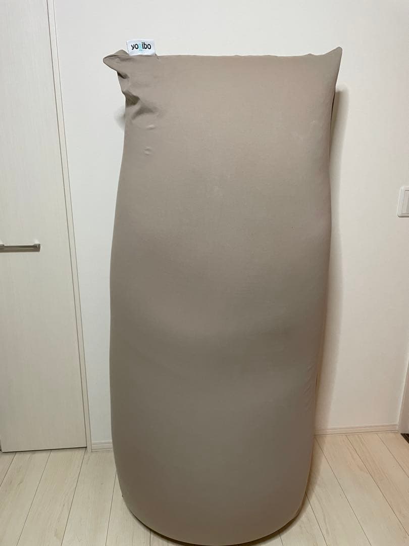 ヨギボーマックス ライトグレー &カバーピスタチオ&補充ビーズ3袋セット