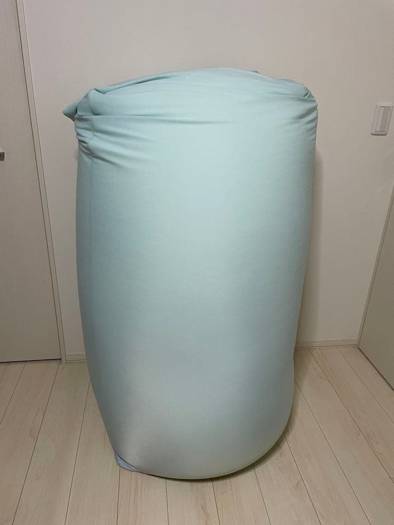 ヨギボーマックス ライトグレー &カバーピスタチオ&補充ビーズ3袋セット