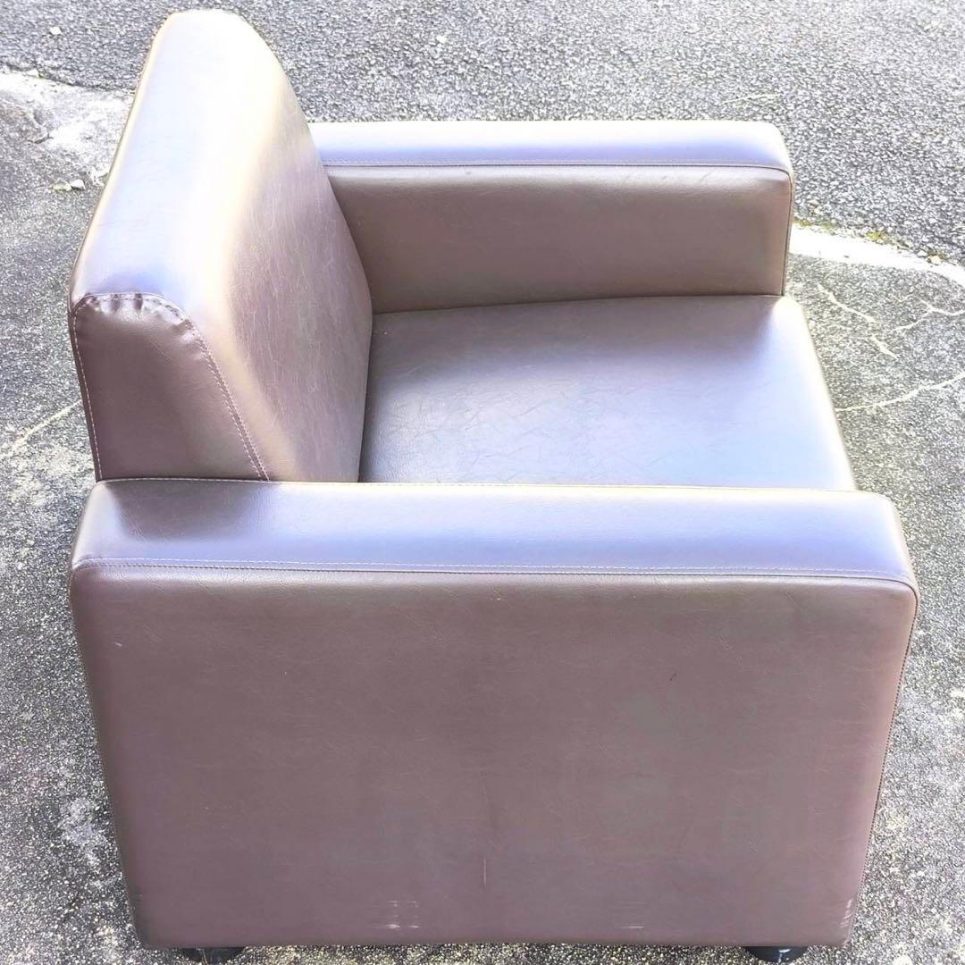 コクヨ 1人掛けソファー サイズ約W760×D680×H690 SH380mm